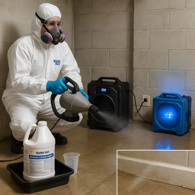 Sanitization and Odor Removal process in Sturgis, MI