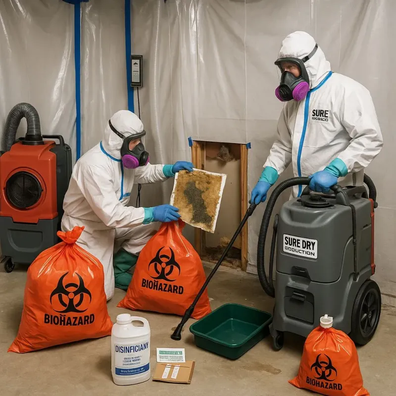 Contaminated Water Handling Protocols process in Sturgis, MI
